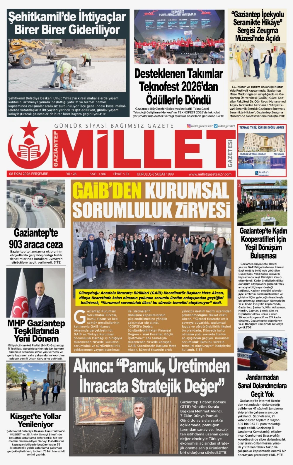 08 EKİM 2026