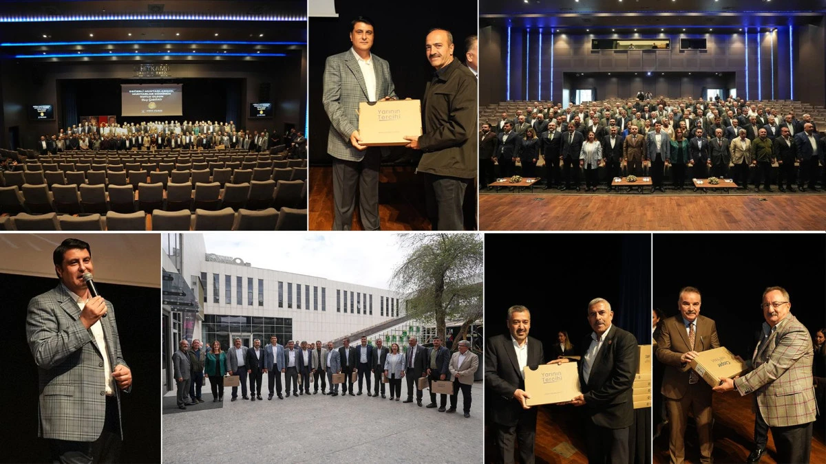 BAŞKAN YILMAZ&rsquo;DAN 119 MUHTARA BİLGİSAYAR