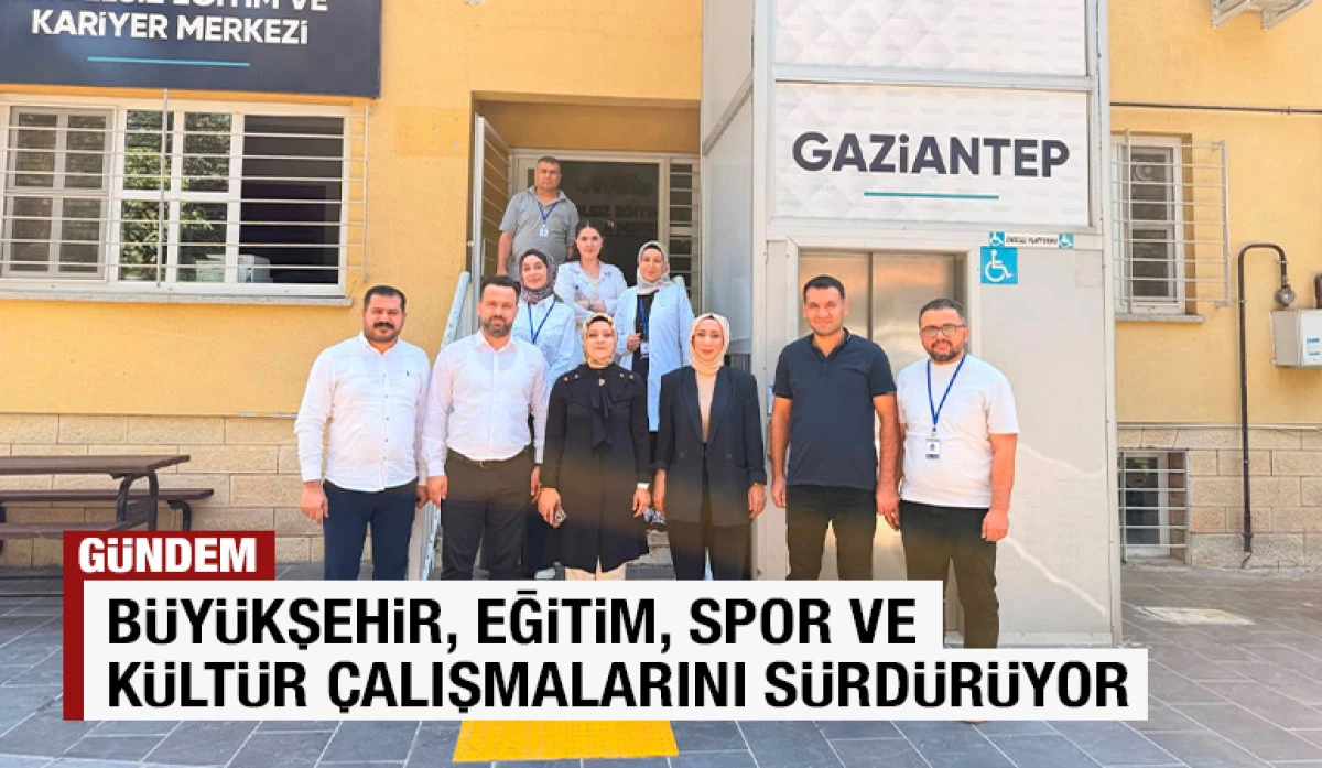 B&Uuml;Y&Uuml;KŞEHİR, EĞİTİM, SPOR VE K&Uuml;LT&Uuml;R &Ccedil;ALIŞMALARINI S&Uuml;RD&Uuml;R&Uuml;YOR