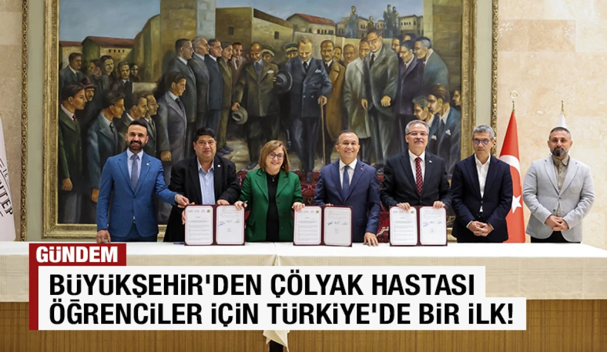 BÜYÜKŞEHİR’DEN ÇÖLYAK HASTASI ÖĞRENCİLER İÇİN TÜRKİYE’DE BİR İLK!