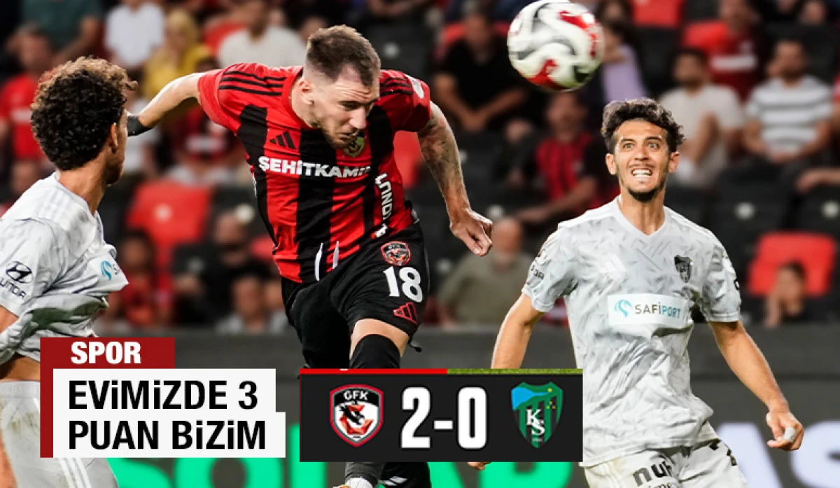 EVİMİZDE 3 PUAN BİZİM 