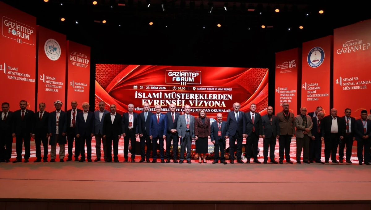 GAZİANTEP FORUM III SONU&Ccedil; BİLDİRGESİ A&Ccedil;IKLANDI