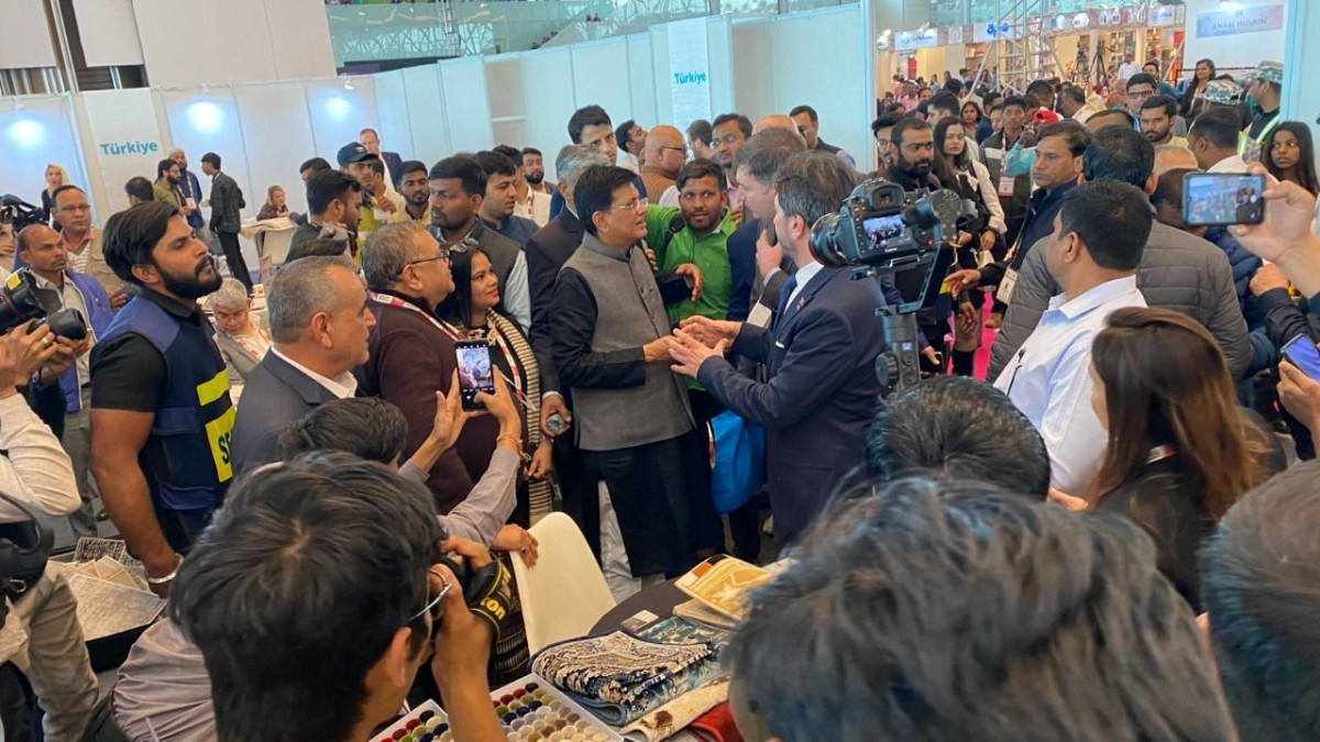 Gaziantepli Halıcılar Hindistan’da ilgiyle karşılandı