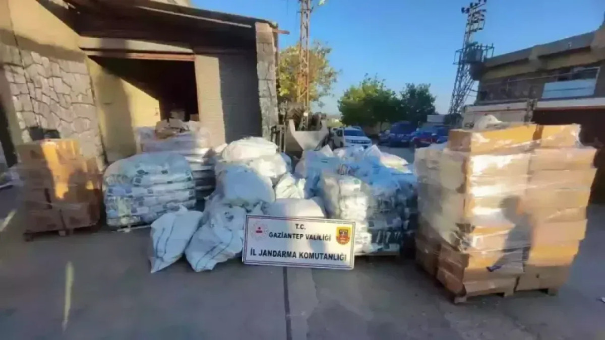 Gaziantep'te sahte deterjan üreten kişi gözaltına alındı
