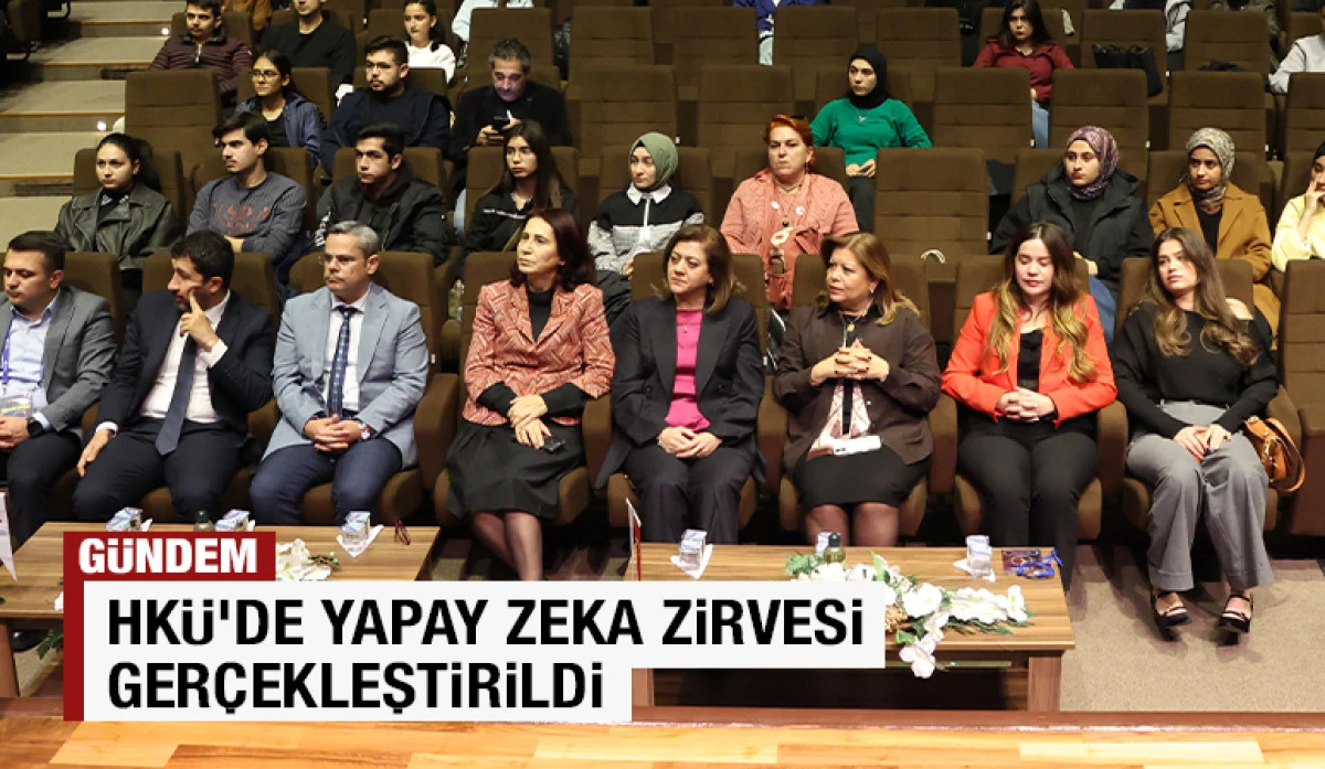 HKÜ'de Yapay Zeka Zirvesi Gerçekleştirildi