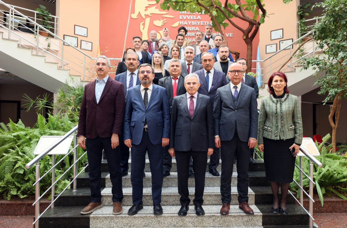 Prof. Dr. Haldun Göktaş’tan GAÜN’e ziyaret