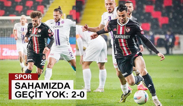 SAHAMIZDA GEÇİT YOK: 2-0