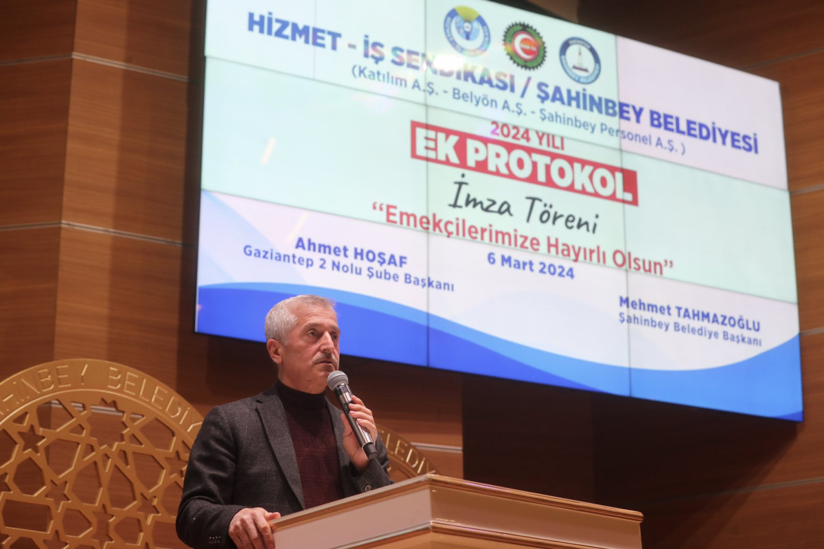 TAHMAZOĞLU’NDAN İŞÇİLERE % 114 ZAM